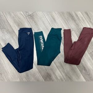 Gymshark Leggings Bundle Size S